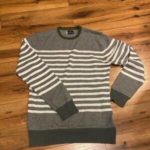UNIONBAY Men's Olive Crewneck Sweater